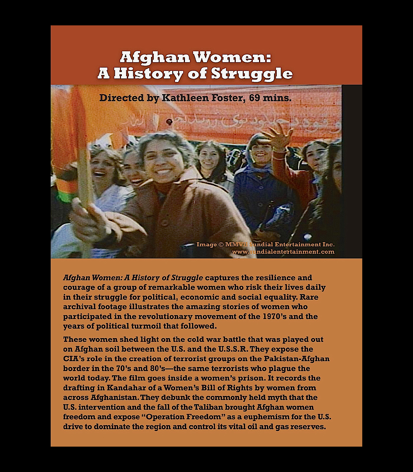Afghan Women: A History of Struggle (2007)